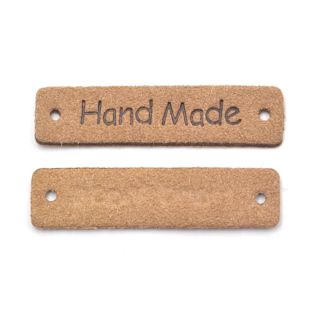 Этикетки KALASO ручной работы ярлыки для одежды светильник кой кофейной ручная