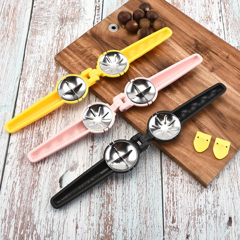 Орехокол 2 в 1 нержавеющая сталь нож с зажимом для Каштанов щипцы грецких орехов |