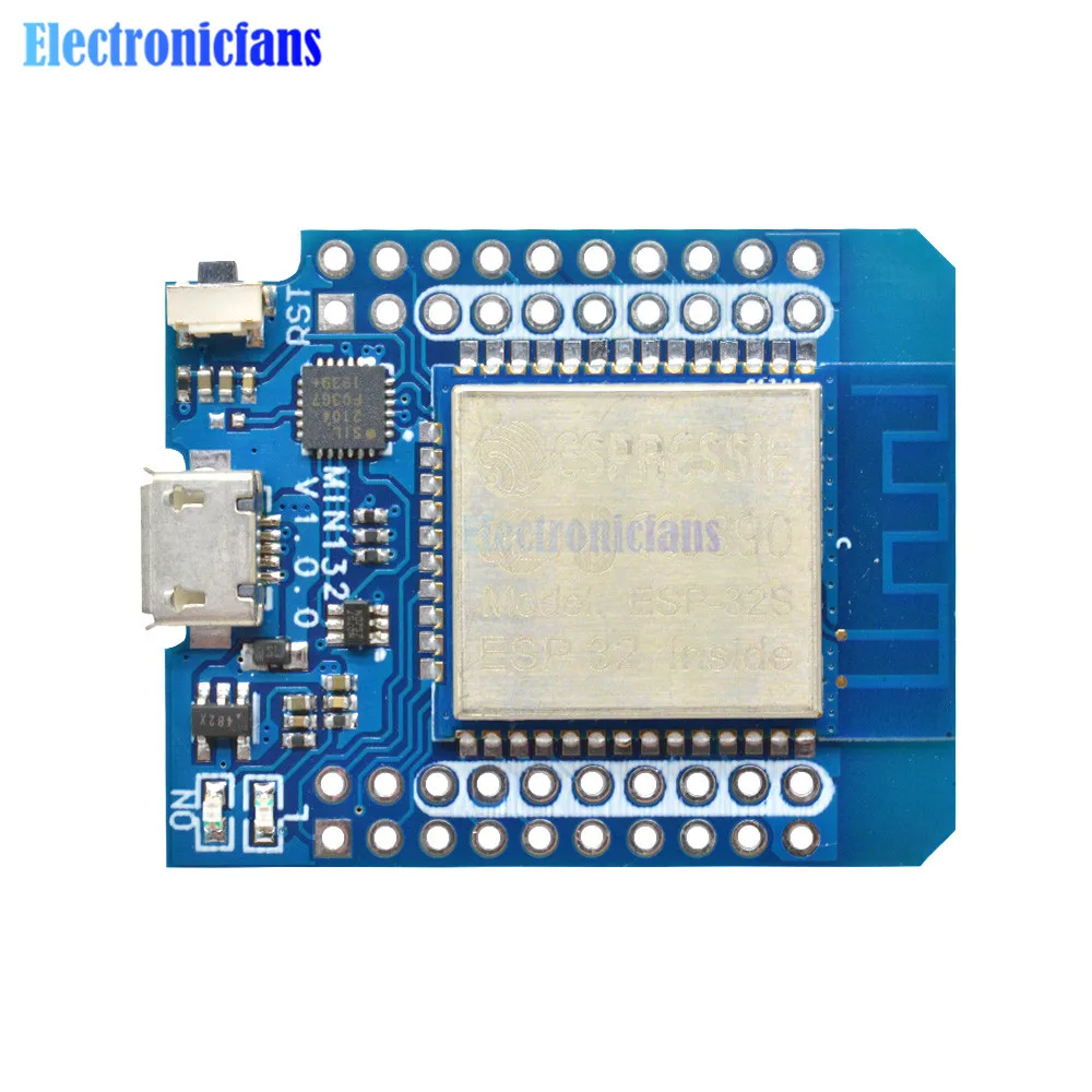 Беспроводной Wi Fi + Bluetooth для Wemos MINI D1 ESP32 ESP 32S модуль с контактами Mini Esp8266 CP2102|module