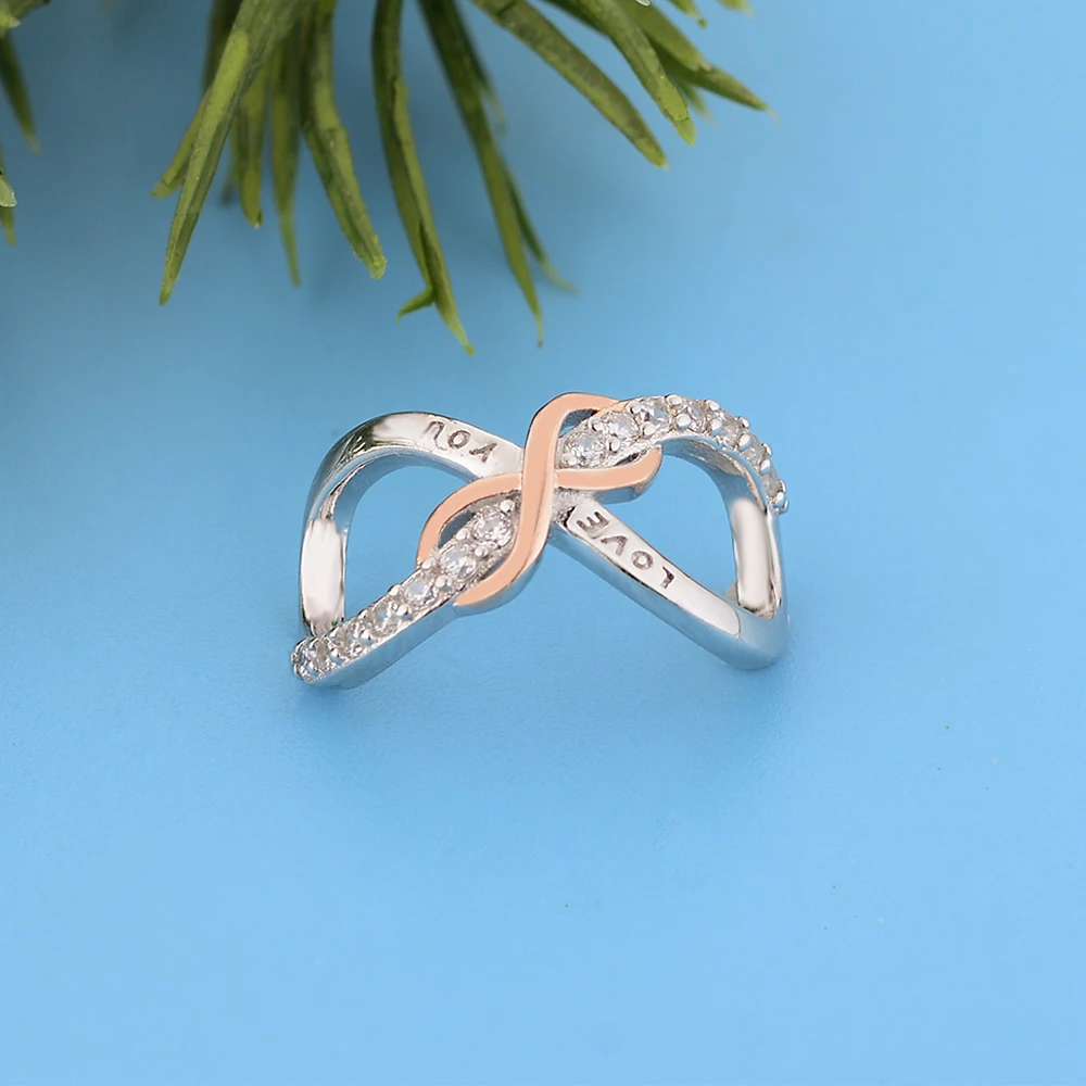 

2021 Valentine's Day Present LOVE YOU Charms For Original Necklace Bracelet DIY Fine Jewelry Making 925 Sterling Silver Beads