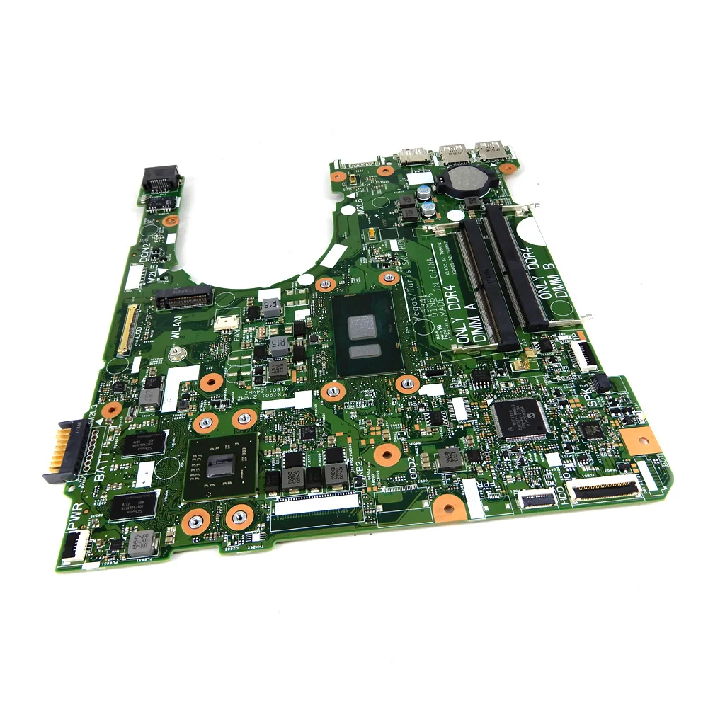 

CN 0YHRCR 15341-1 I7-7500 CPU Mainboard For Dell INSPIRON 15 3567 3467 CN-YHRCR Laptop Motherboard 100%Tested Working Well