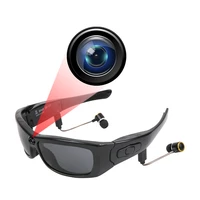 sports camera sunglasses smart glasses 1080p hd video recording wireless headset earphone for driving riding motorcycle outdoor