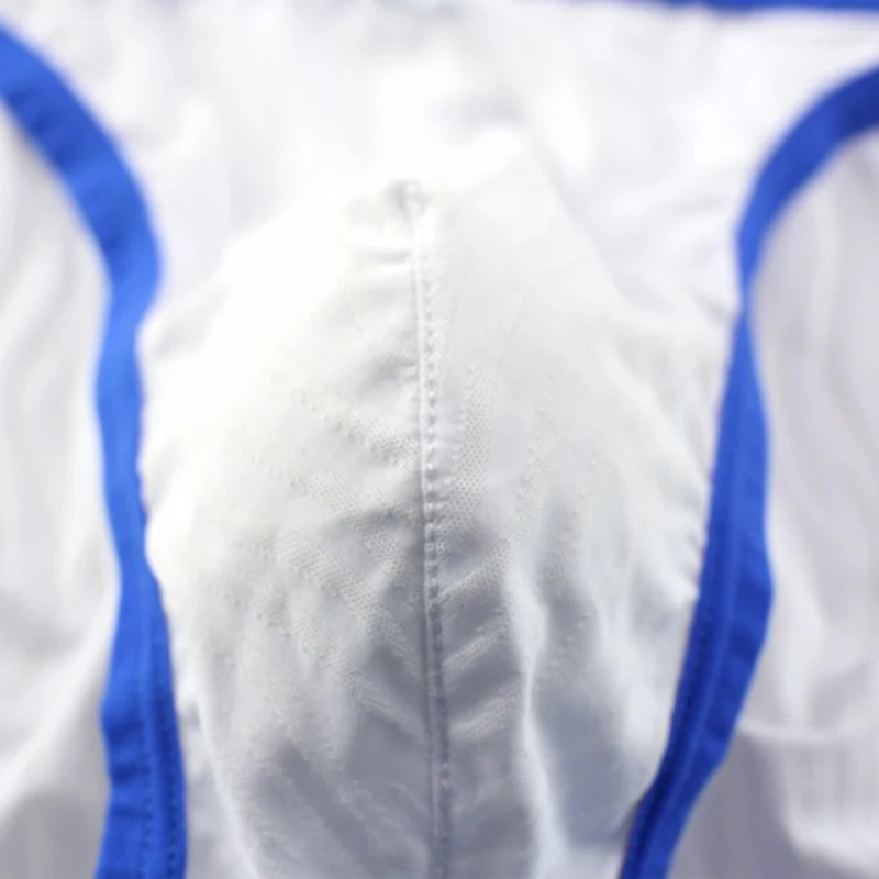 Трусы брифы мужские с U образным выпуклым верхом пикантное нижнее белье дышащие