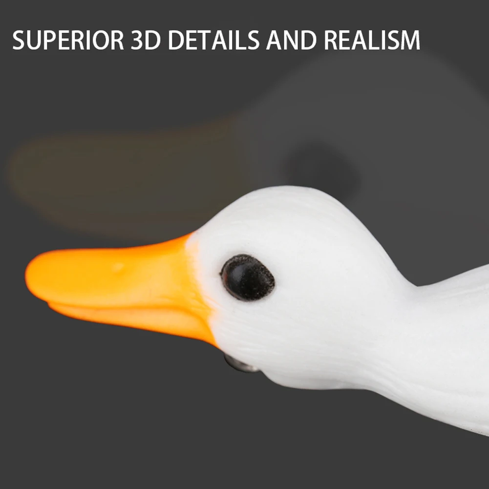 1 шт. новинка приманка для ловли лягушки в воде с изображением утки 18 5 г 10 см