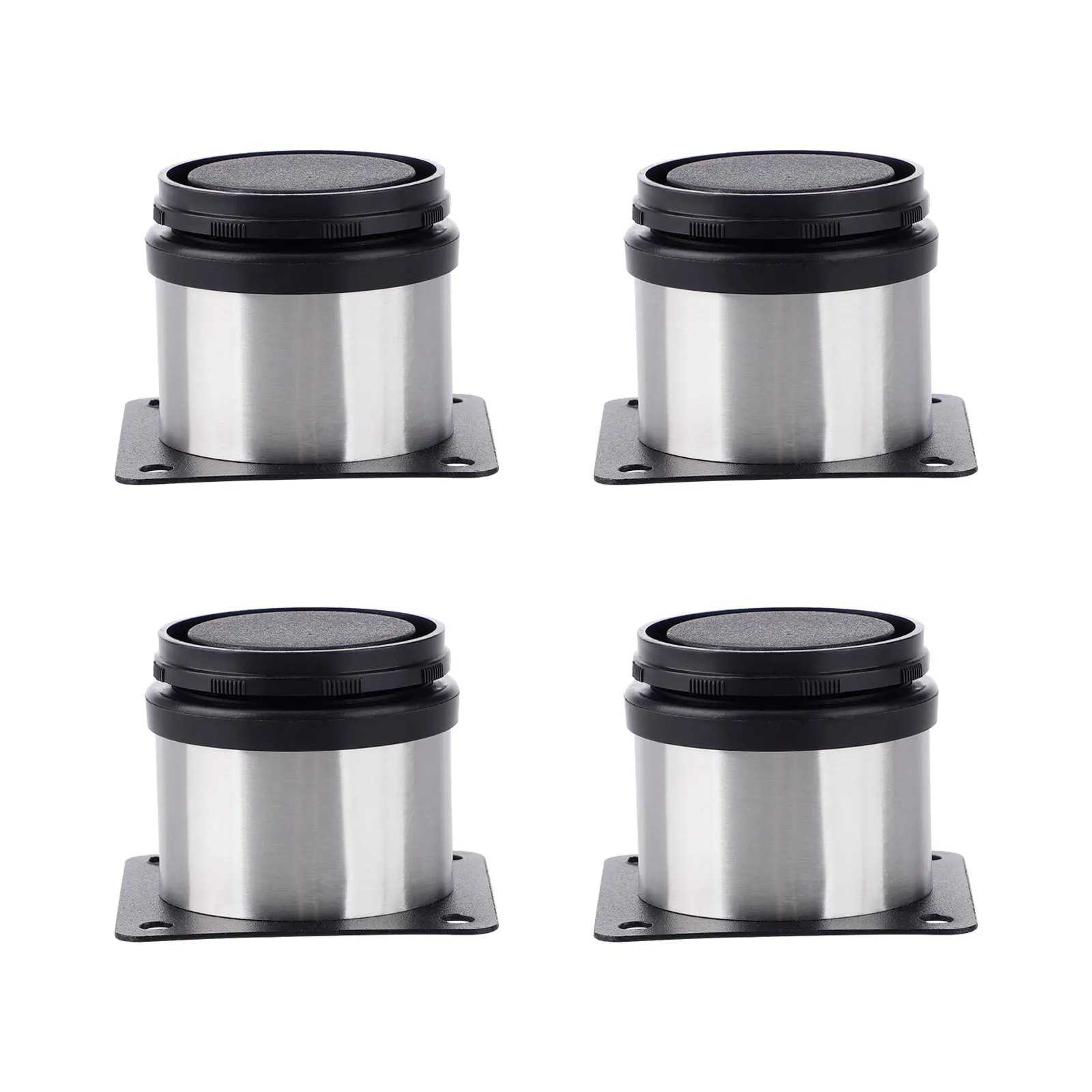 

Мебельные ножки шкафа полки для шкафов прочные самодельные регулируемые из нержавеющей стали железа 4 шт. круглые кухонные ножки