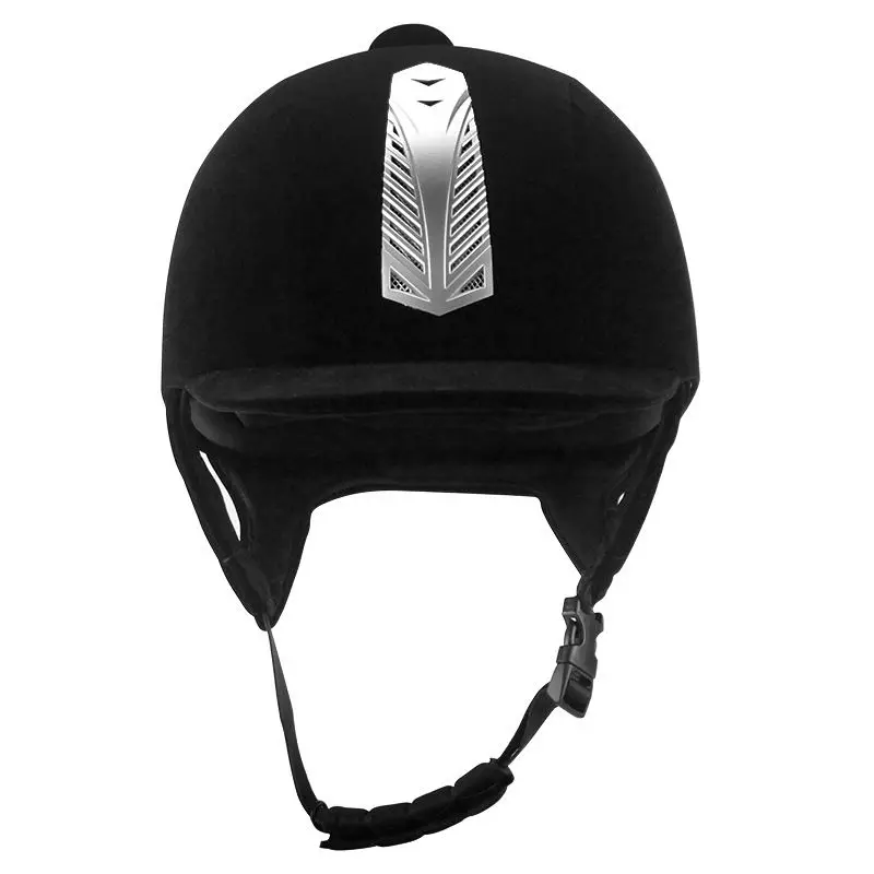 Equestrian Helmet Velvet Horse Riding Hat Sport Helmets With Ce Certification For Men Women Children Equestrian-Protective-Gear | Дом и сад