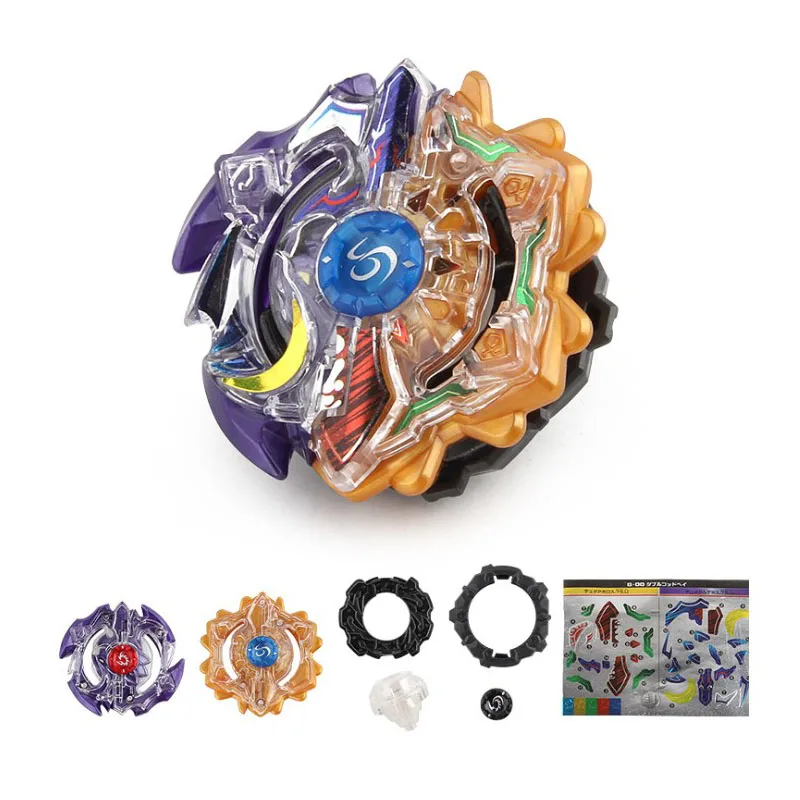 B-x Toupie Burst Beyblade Launchers With Launcher Sb B00 2 In 1 Gyro Toys For Children Assemble Gyroscope Alloy Kids Gift