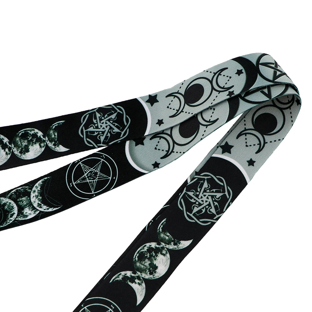 

JF0250 Moon Goddess Vintage Lanyard Key Lanyard Cosplay Badge USB ID Cards Holder Neck Strap Keychains