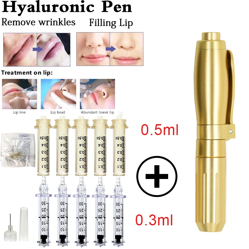0 3 мл и 5 без иглы мезотерапия кислотная пушка распылитель гиалуроновой кислоты