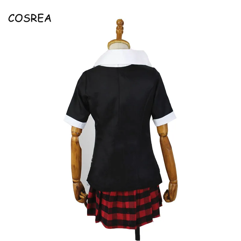 Danganronpa Cosplay Anime Enoshima Junko Costume Women Girl Halloween Carnival Party Dangan Ronpa Suit Clothes Wig |