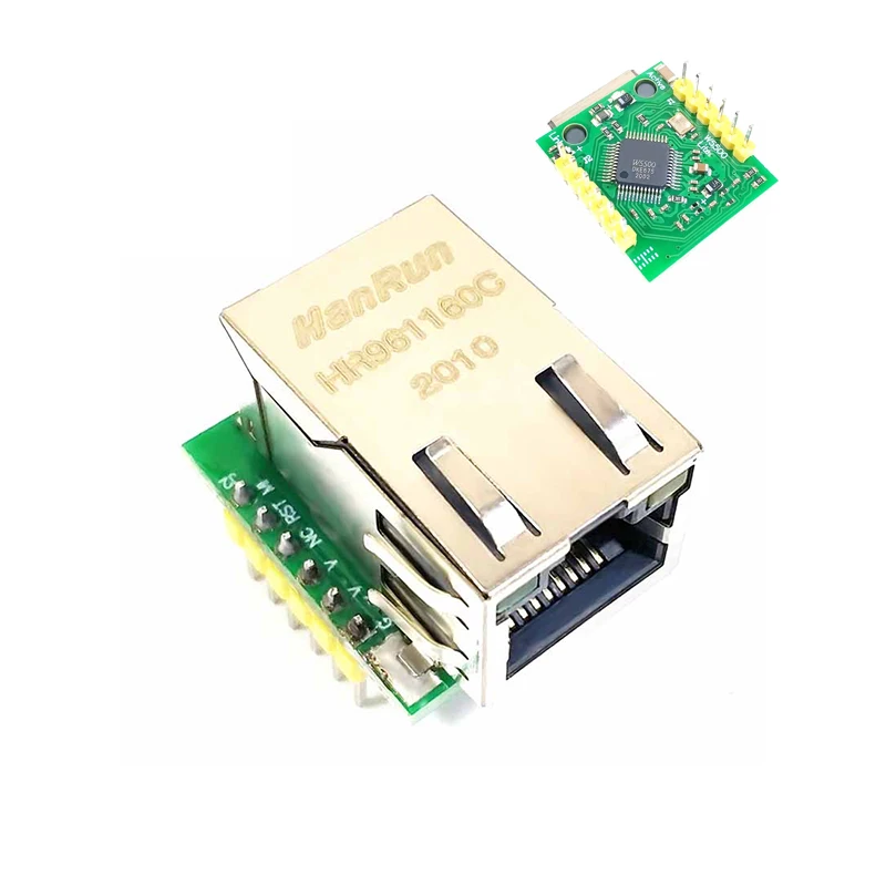 Умная электроника USR-ES1 W5500 чип Новый SPI для LAN/ Ethernet конвертер TCP/IP Mod | Электронные