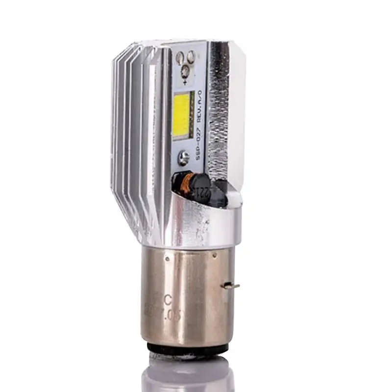 

H6 BA20D DC 6V-80V 8W 6500K COB LED Moto Motorcycle Hi/Lo Beam Headlight Bulb White Lighthouse Motocicleta Accessories