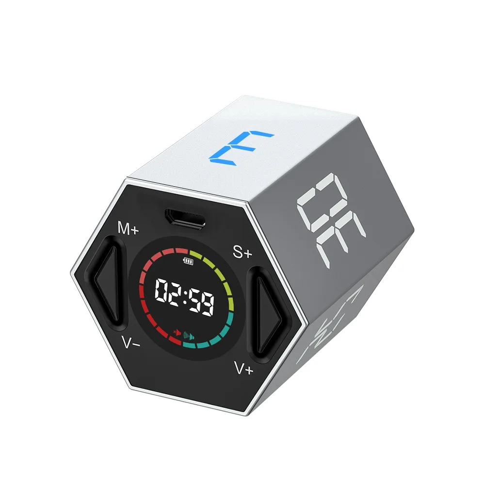 

Time manager Kitchen Timer LED Digital For Shower/Study/Cooking Stopwatch Magnetic Electronic Countdown Time 60 Minutes