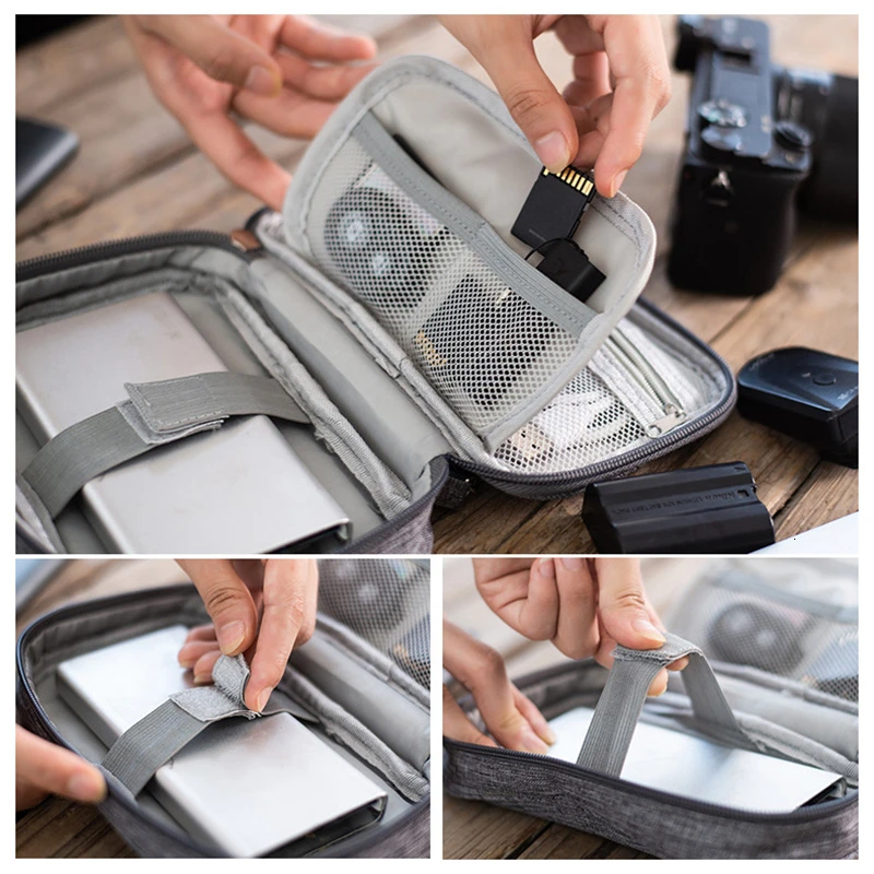 Сумка для хранения Bluetooth-гарнитуры мини-чехол на молнии наушников коробка