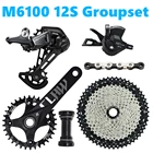 M6100 12 скоростей MTB 12 s групсет SL-M6100RD-M6100 переключатели 170175x11-5052t kmc x12 цепь
