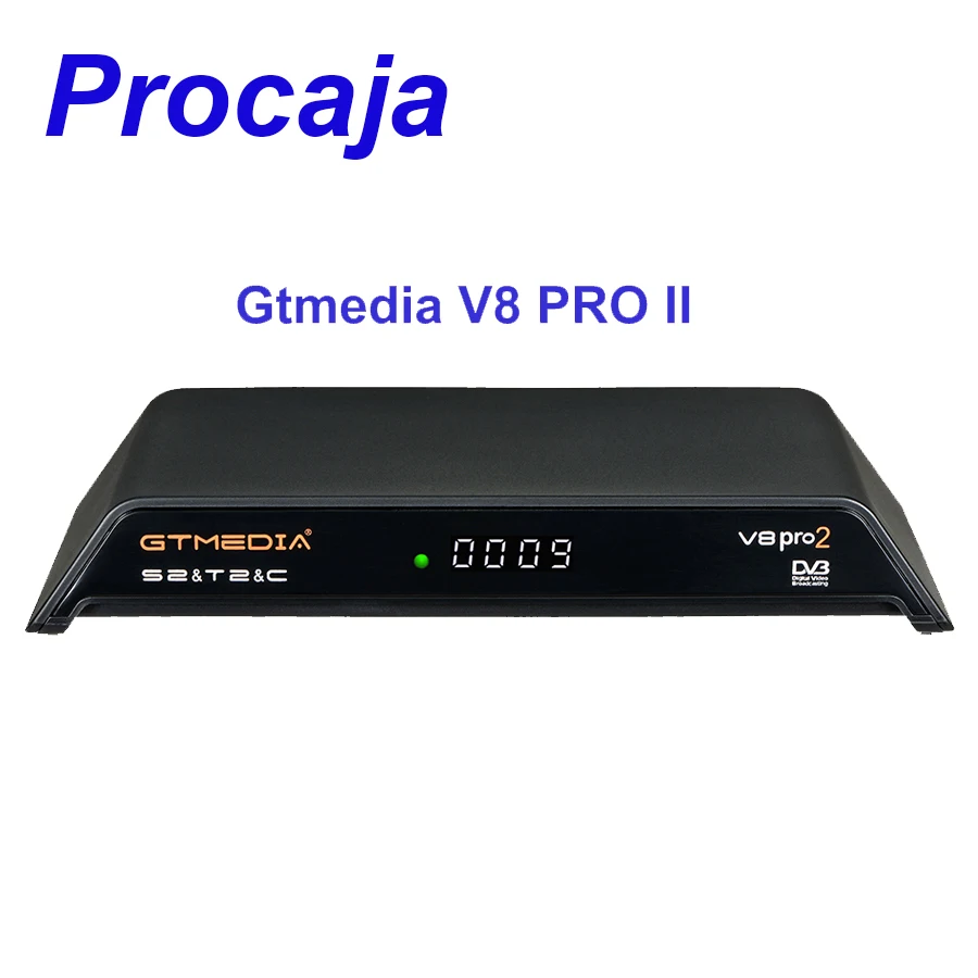 Procaja Gtmedia V8 Pro2 DVB S/S2/S2X V8pro2 + T/T2/Cable(J83.A/B/C)/ISDBT Bulit In WIFI Поддержка Full PowerVu DRE & Biss
