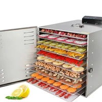 household 10 layers 1000w food dehydrator snacks fruit dehydration air dryer vegetables dried fruit meat drying machine