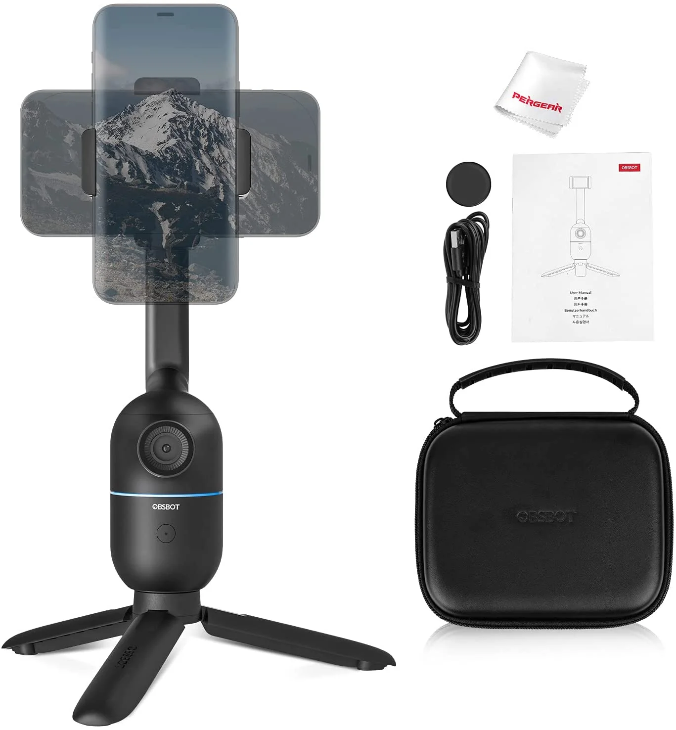 

Крепление для селфи AI Gimbal AI, крепление для телефона с автоматическим отслеживанием, крепление для телефона, крепление для селфи, прямая тран...