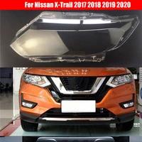 headlight lens for nissan x trail 2017 2018 2019 2020 headlamp cover replacement car head lamp auto shell