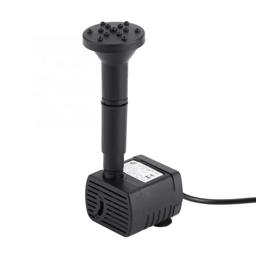 Плавающий водяной насос на солнечной энергии для садового пруда бассейна