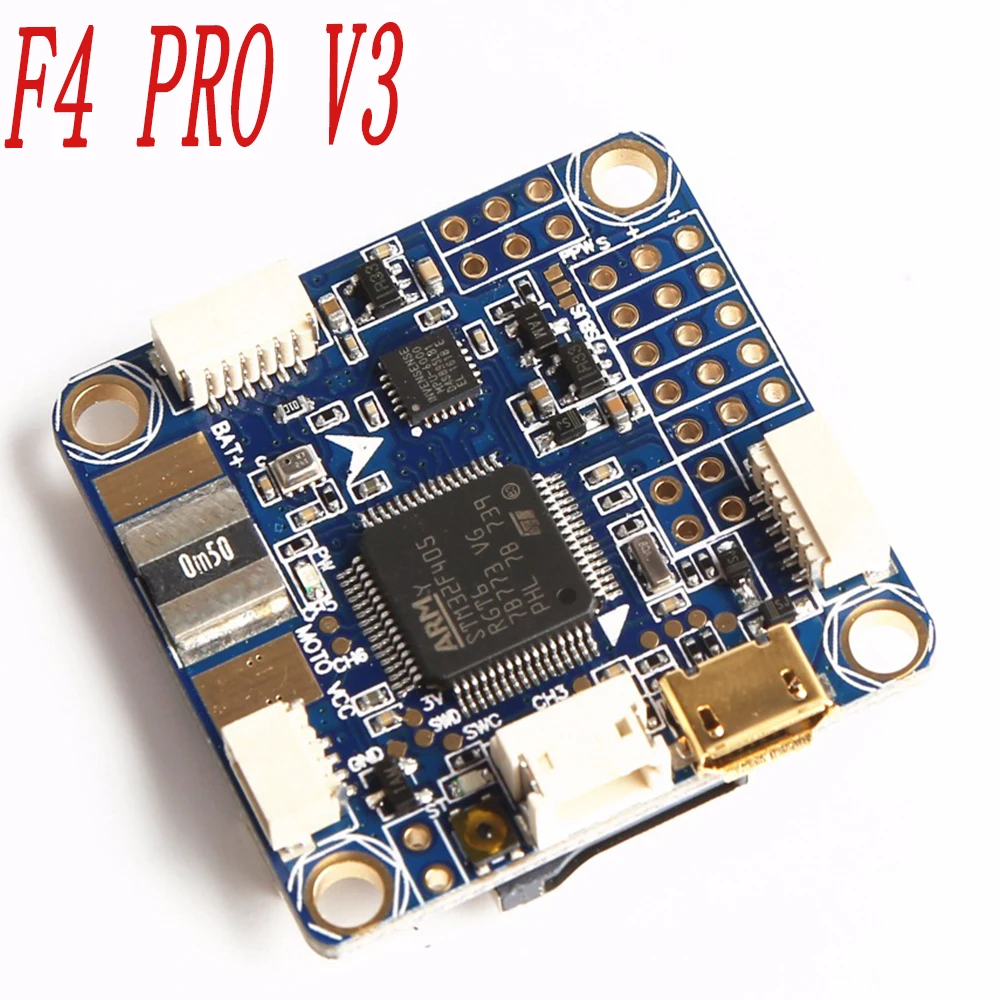 Плата контроллера полета Betaflight F4 Pro V3 встроенный барометр OSD TF слот для FPV квадрокоптера - Цвет: F4 Pro V3