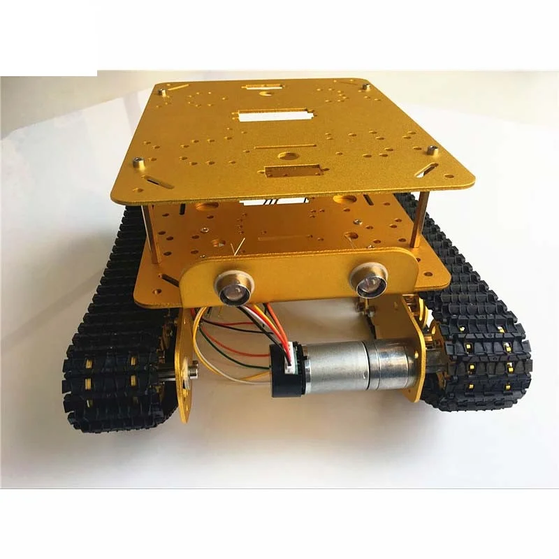 Двойная шасси амортизатор танка TS100 от DIY гусеничной модели функциональный