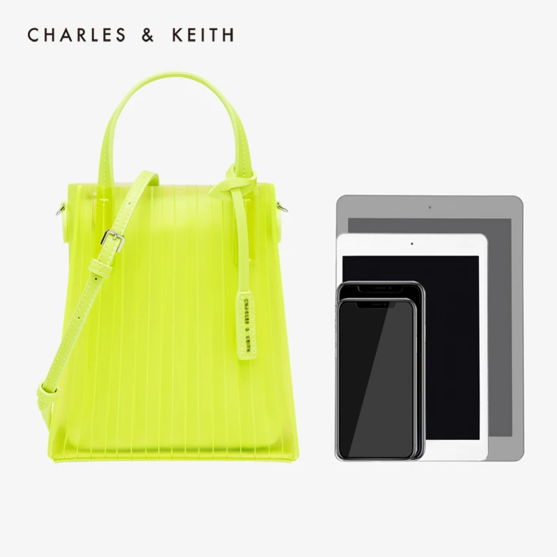 CHARLES＆KEITH Новинка на Лето 2020CK2-30781151-1Женская Cумка плечо Прозрачный материал модная