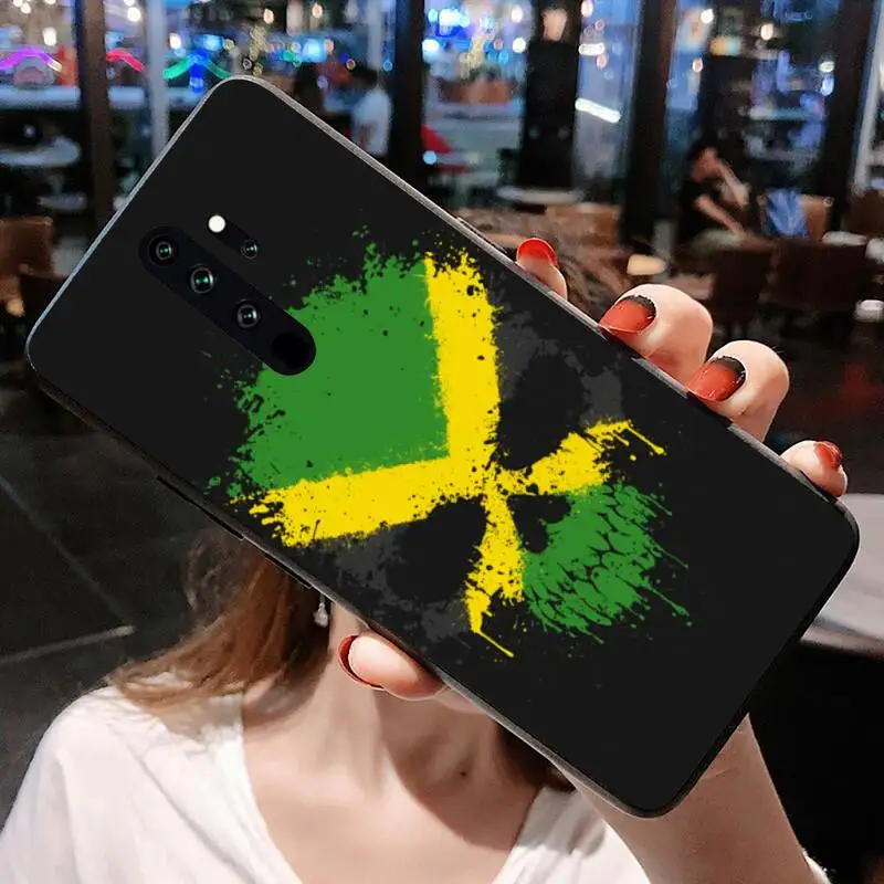 Jamaica флаг Ямайки для Redmi Note 9 8 8T 8A 7 6 6A Go Pro Max K20 K30 | Мобильные телефоны и аксессуары