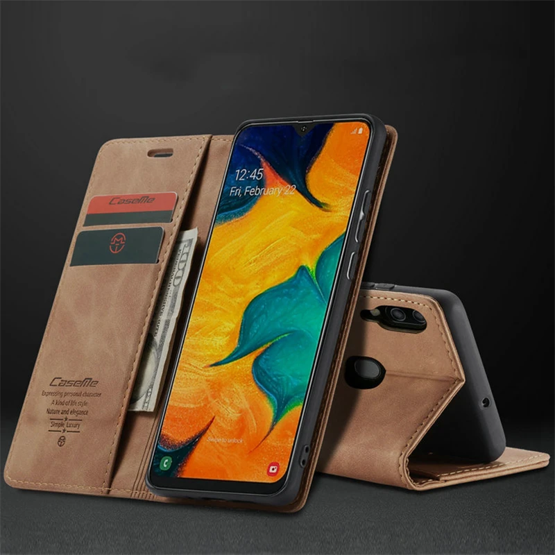 Кожаный чехол книжка с бумажником для samsung S7 край Galaxy S8 S9 S10 S10E Примечание 10 плюс 5G