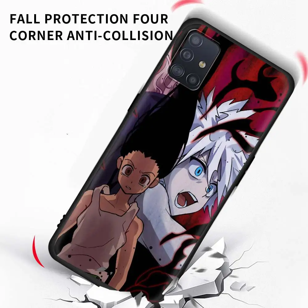 

Anime Hunter X Hunter Phone Case For Samsung Galaxy A51 A71 A21S M31 M31s M30s A31 A41 A11 A01 M51 Soft Matte Coque Back Cover