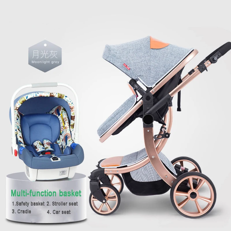 Детская коляска может применяться для сидения при горизонтальном положении на