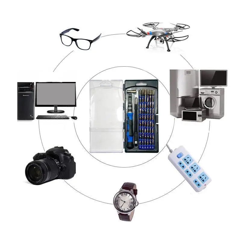 Набор инструментов для ремонта 58 в 1 набор прецизионных маленьких отверток 54 бита