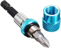 14 hex shank electric drill bit magnetic screwdriver bit holder stainless steel magnetism drywall screw bit holder screw tool