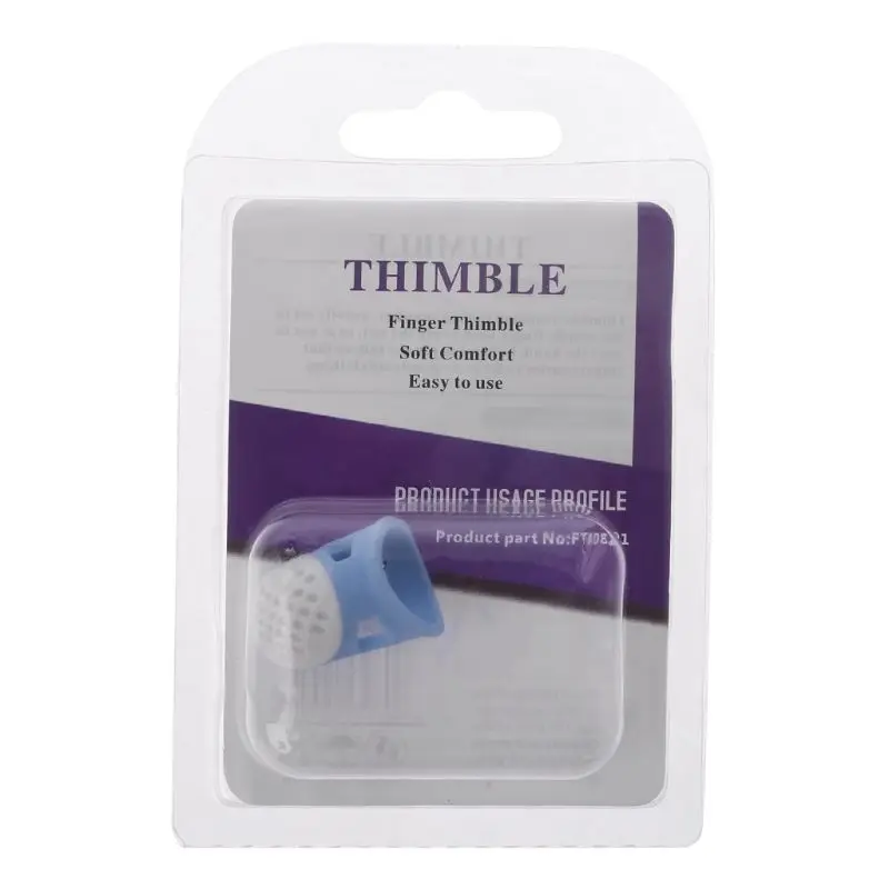 M/L силиконовая булавки иглы наперсток защита для пальцев Сделай Сам шитье