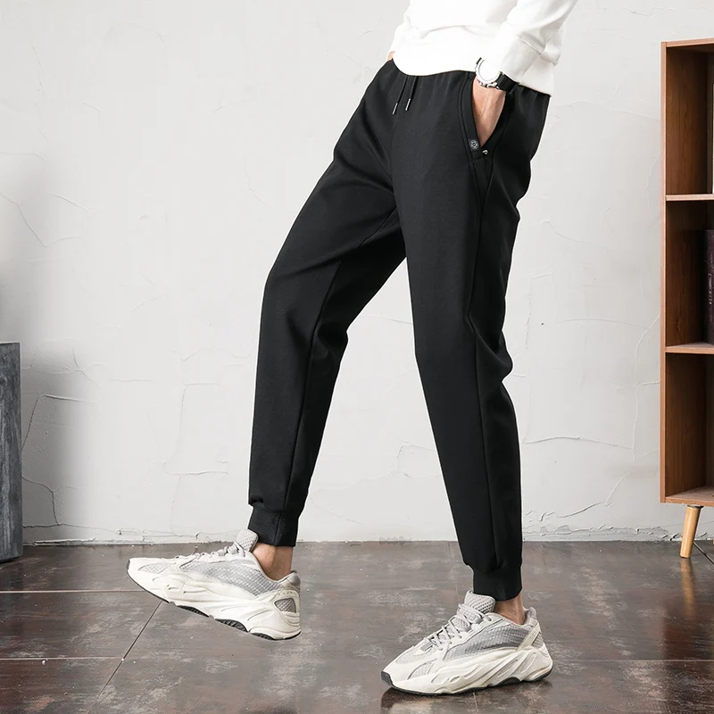 Мужские повседневные брюки для пробежек спортивная одежда фитнеса спортивные