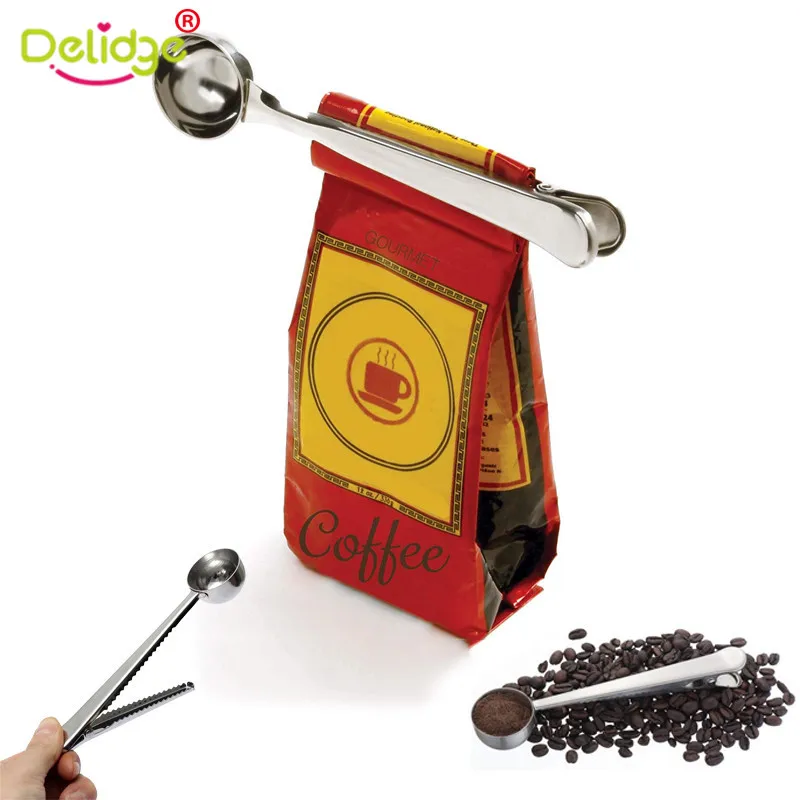 Delidge 1 шт. Многофункциональный кухонный инструмент кофейные ложки из нержавеющей
