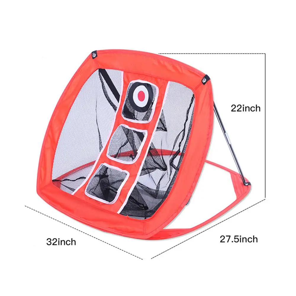 

Nylon Golf Practice Net Golf Indoor Outdoor Chipping Pitching Cages Portable Golf Practice Training Aids Mats Free Shipping