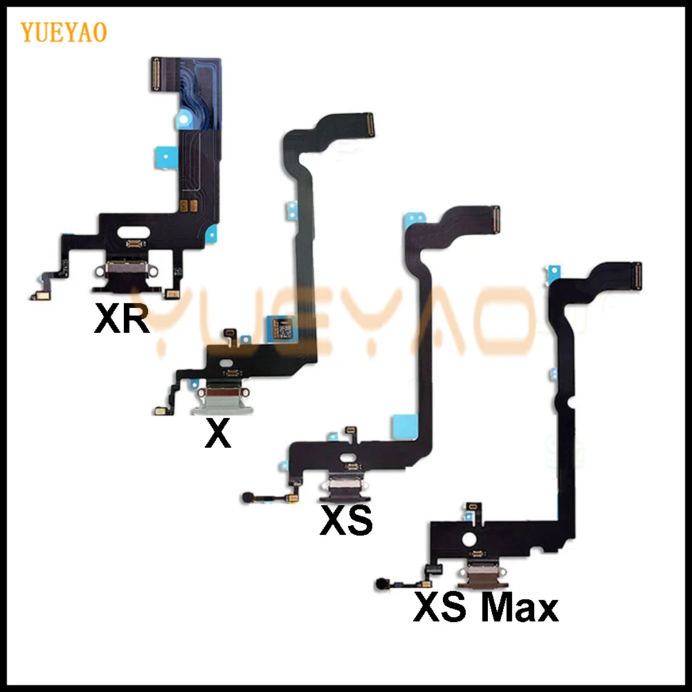 Нижняя док станция Flex для iPhone X зарядный шлейф Xs Max XR USB разъем зарядного