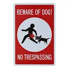 Остерегайтесь собак Предупреждение ительный винтажный металлический Ретро стиль, классический декоративный постер, художественное оформление