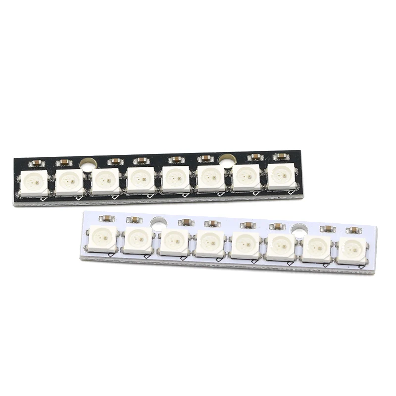 Палка 8 канальный WS2812 5050 RGB светодиодный свет встроенный полноцветный