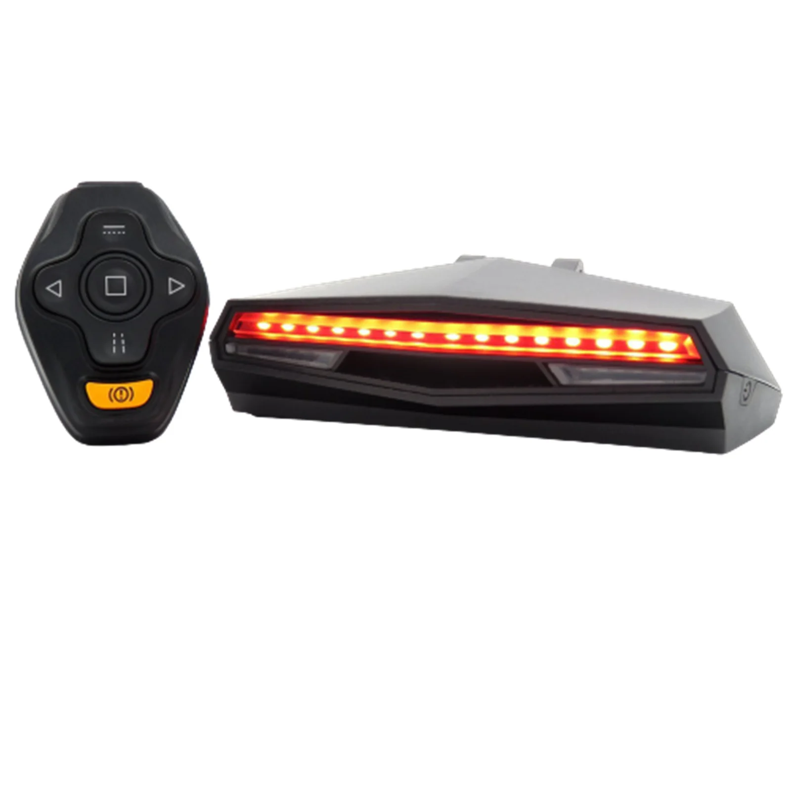 

Bike Tail Light with Turn Signals Wireless Remote Control Bicycle Taillight USB Rechargeable Ultra Bright Safety Warning PUZ777