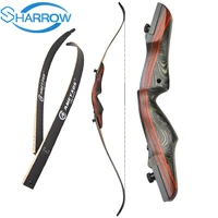 62 recurve bow takedown bow wood longbow 20 50lbs american hunting bow shooting high strength maple iaminated sheet material