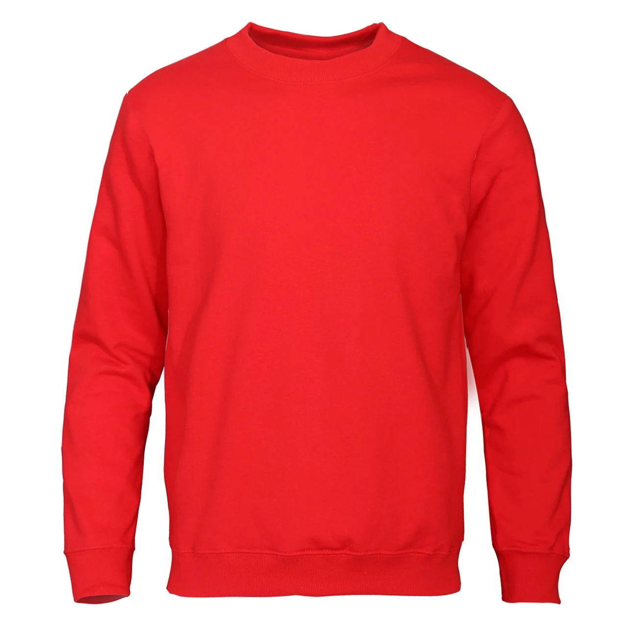 2021 Autumn Men Sweatshirts Solid Color Hoodies Men's Casual Warm Fleece Pullover Simple Basic Sweatshirt Oversized Tracksuit | Мужская