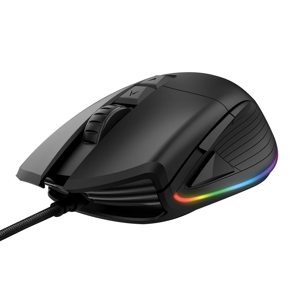 Профессиональная Проводная игровая мышь FANTECH UX1 регулируемая 8 кнопок 16000 DPI