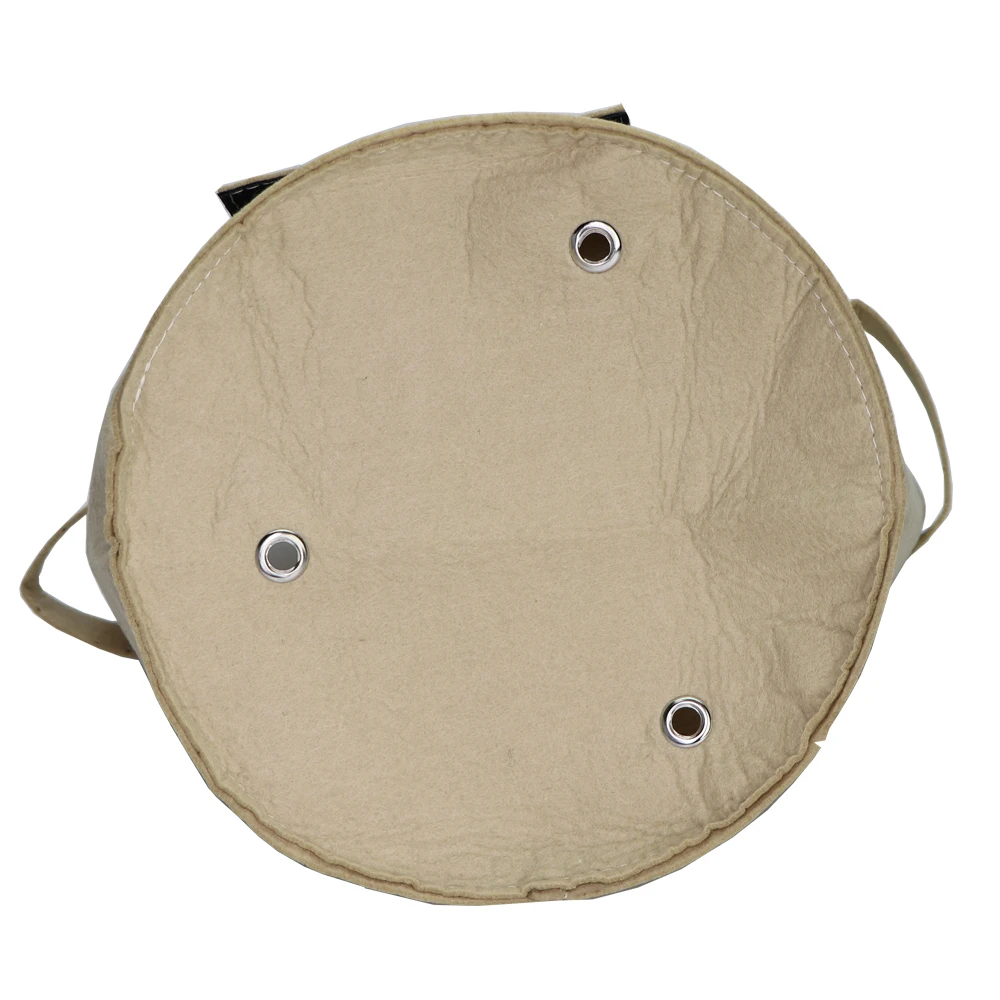 Ткань ковша горшок для выращивания сада мешки посев цветов Выращивание