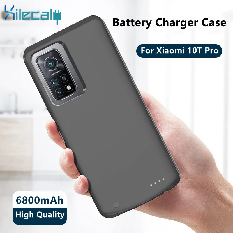 Чехол для аккумулятора Xilecaly 6800 мА/ч Xiaomi Redmi K30S противоударный чехол Mi 10T Pro |