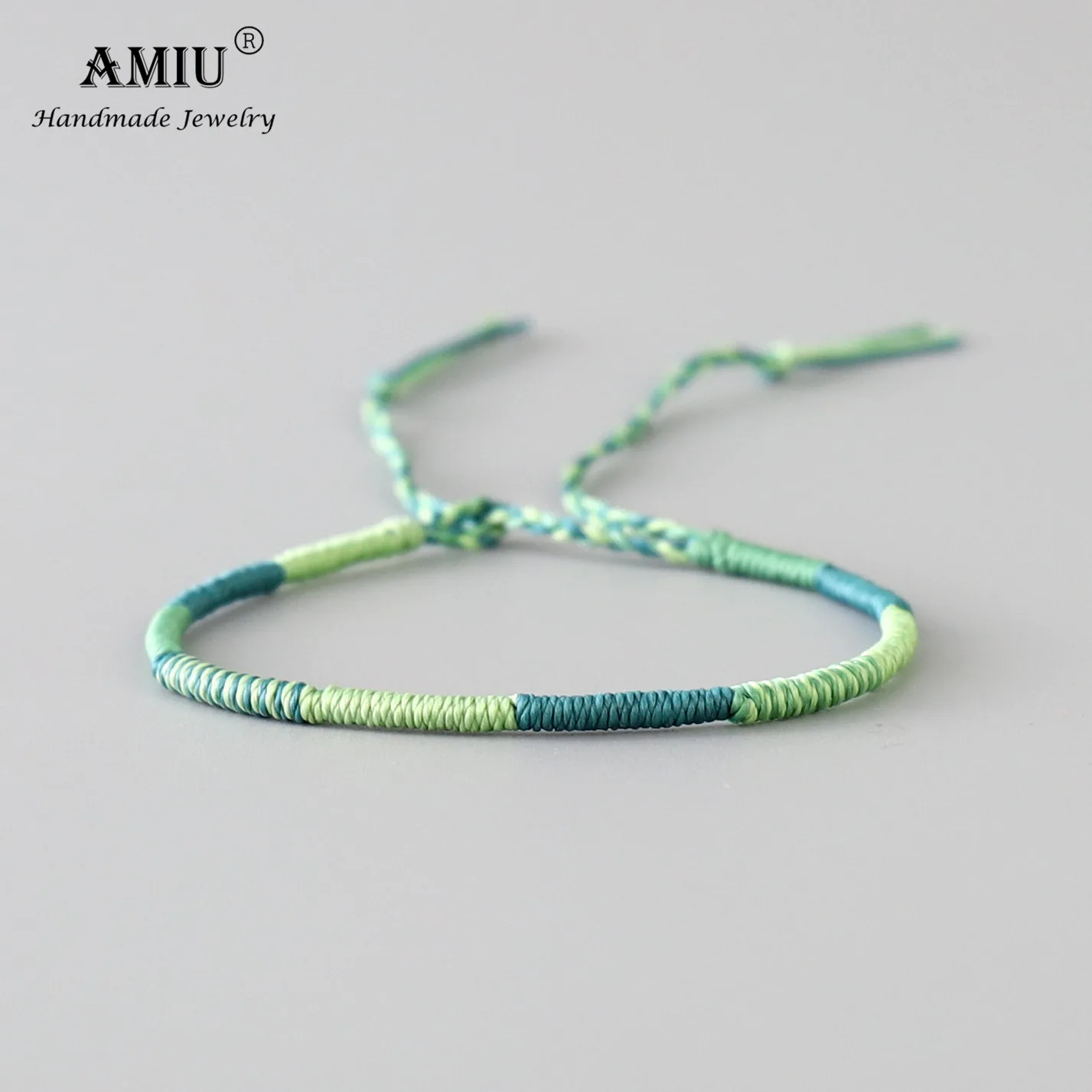 Браслет веревочный с узлом для мужчин и женщин водостойкий | Украшения