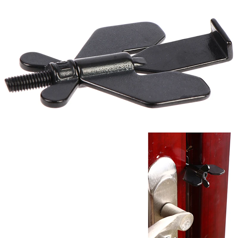 

Portable Travel Door Lock Anti-Theft Door Stopper Safety Device Self-Defense Insurance Door Bolt Buckle Bedroom For Home Hotel