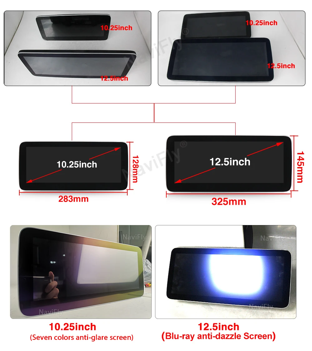 

NaviFly 1920*720 Carplay 4GB DSP Android 10 Car multimedia player gps for Mercedes benz G Class W461 G500 G350 2013-2018