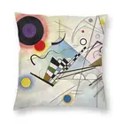 Крутая композиция от Wassily Kandinsky, декоративный чехол для подушки, 3D двухсторонний чехол для подушки с абстрактным рисунком для дивана